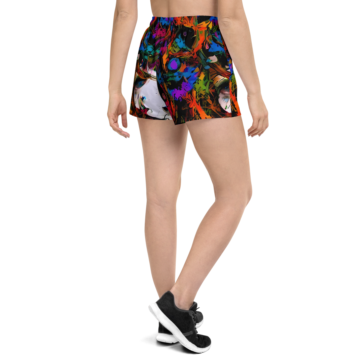 Women’s Athletic Shorts - Sultry Smoke