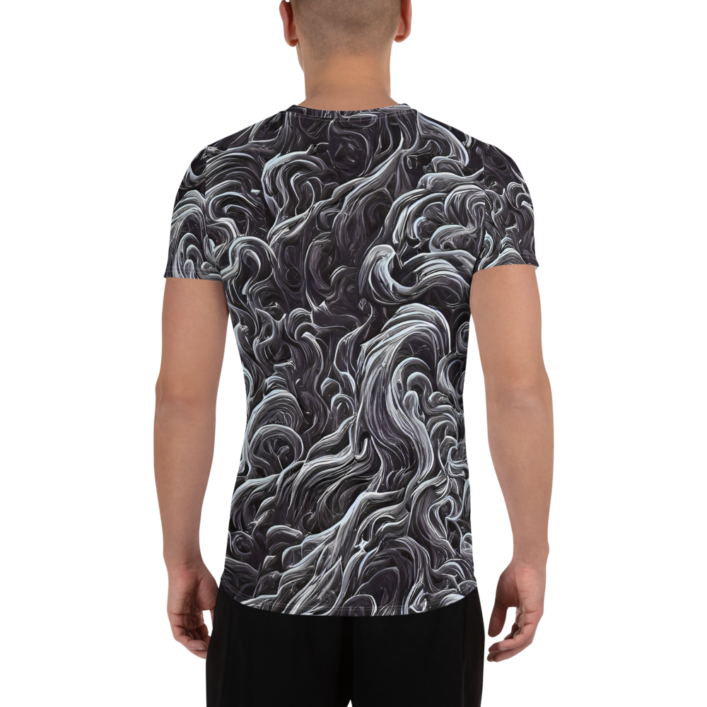 Men's Athletic T-Shirt - Savrasov Swirls