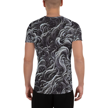 Men's Athletic T-Shirt - Savrasov Swirls