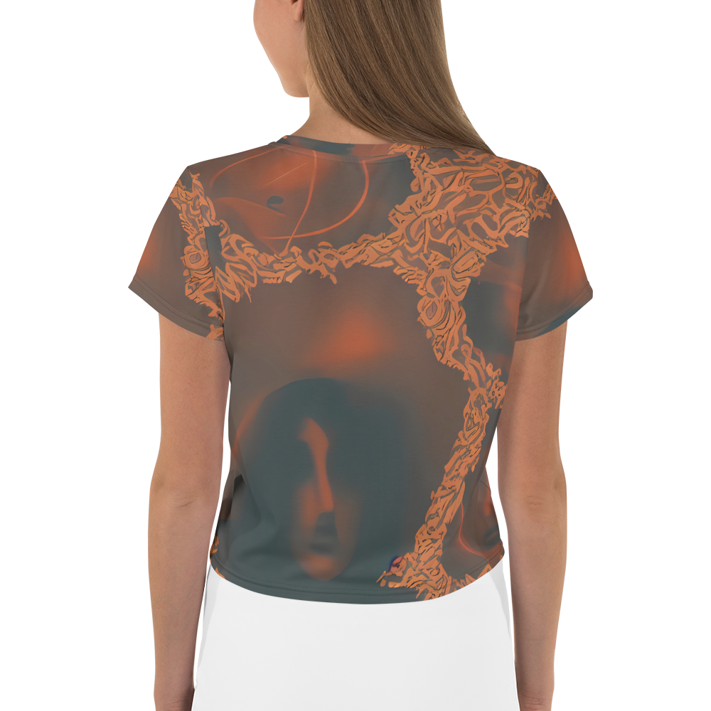 Women's Crop Tee - Chimeric Visage