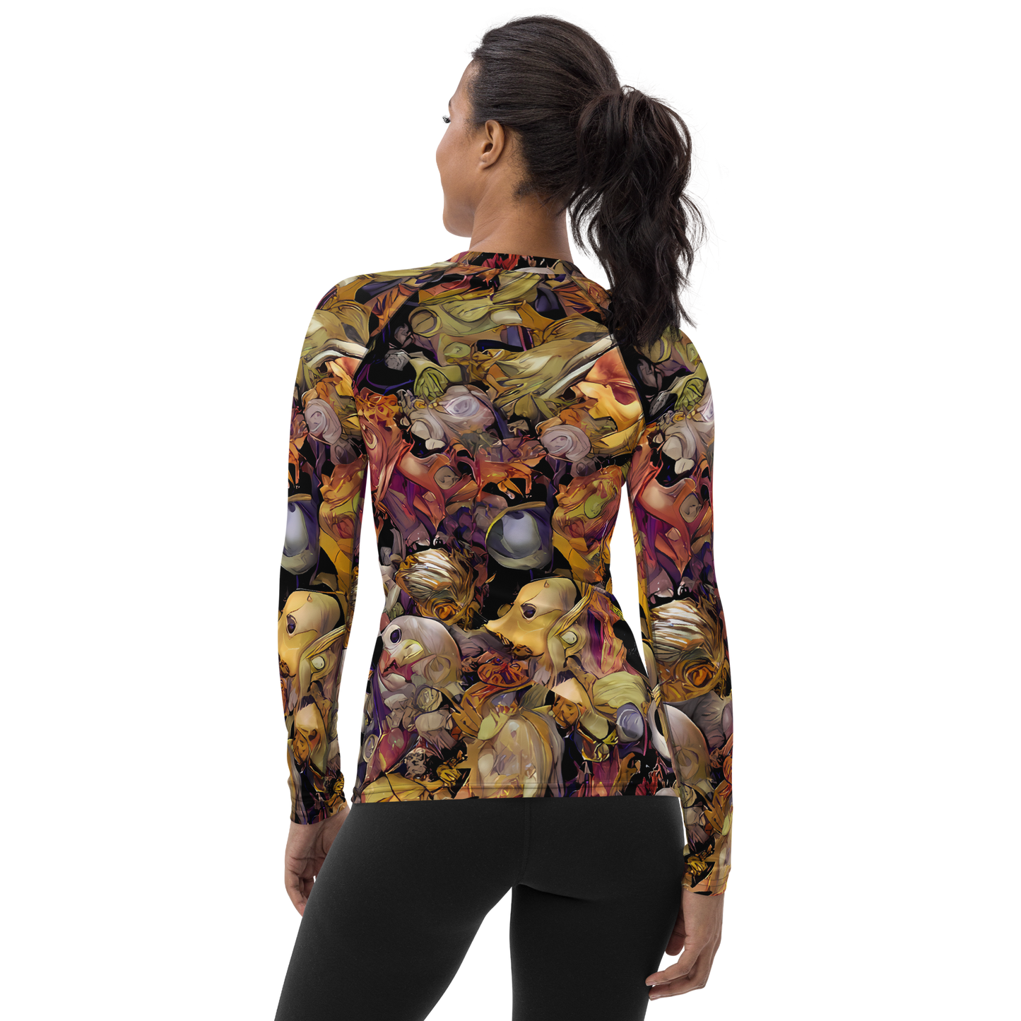 Women's Rash Guard - Arcimboldo Abundance