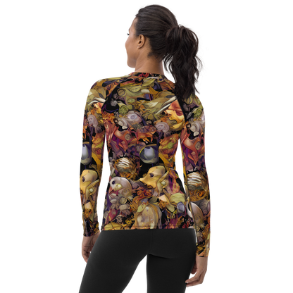 Women's Rash Guard - Arcimboldo Abundance