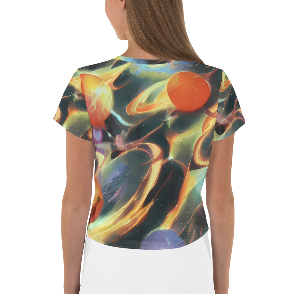 Women's Crop Tee - Fabritius Fantasy