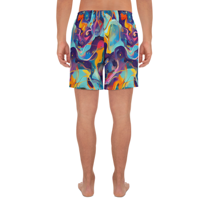 Men's Athletic Shorts - Whimsical Fusion