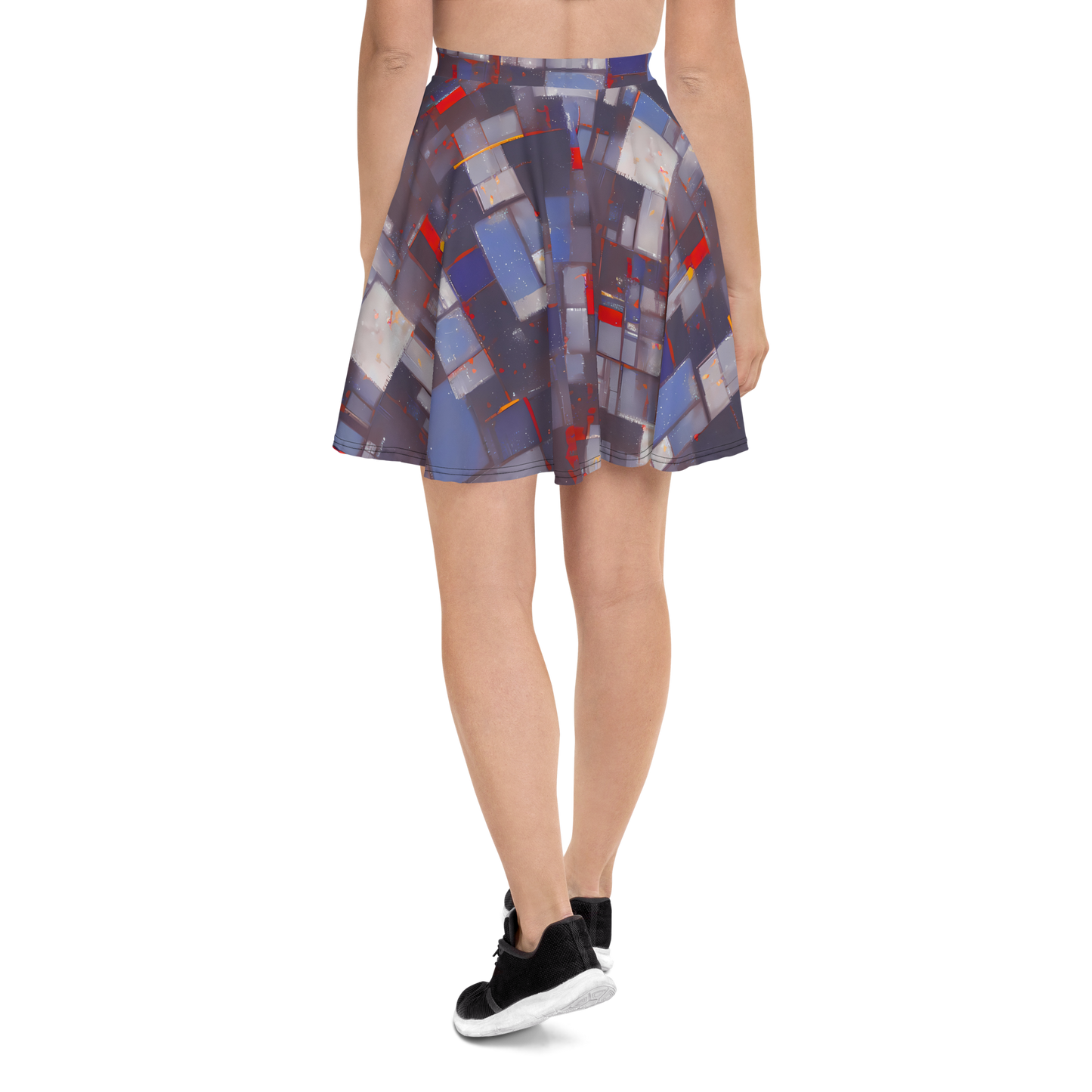 Skater Skirt - Cubist Rhythm