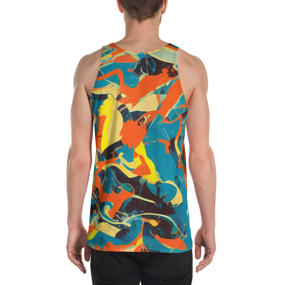 Men's Tank Top - Abstract Tango