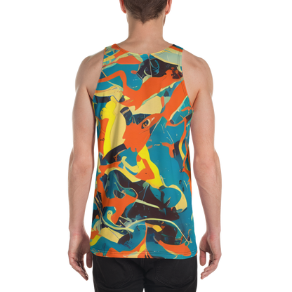 Men's Tank Top - Abstract Tango