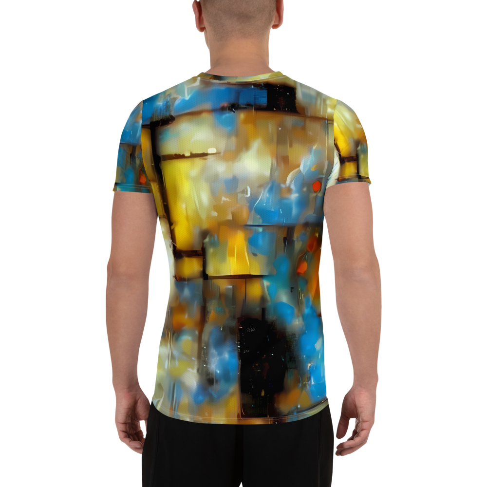 Men's Athletic T-Shirt - Kohn Cubism