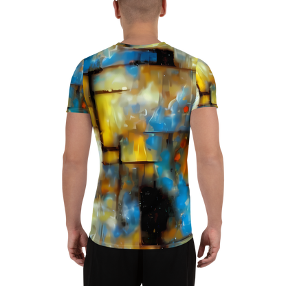 Men's Athletic T-Shirt - Kohn Cubism