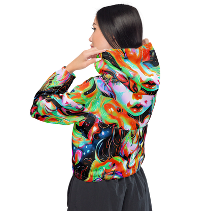 Women's Cropped Windbreaker - Viveros Vortex