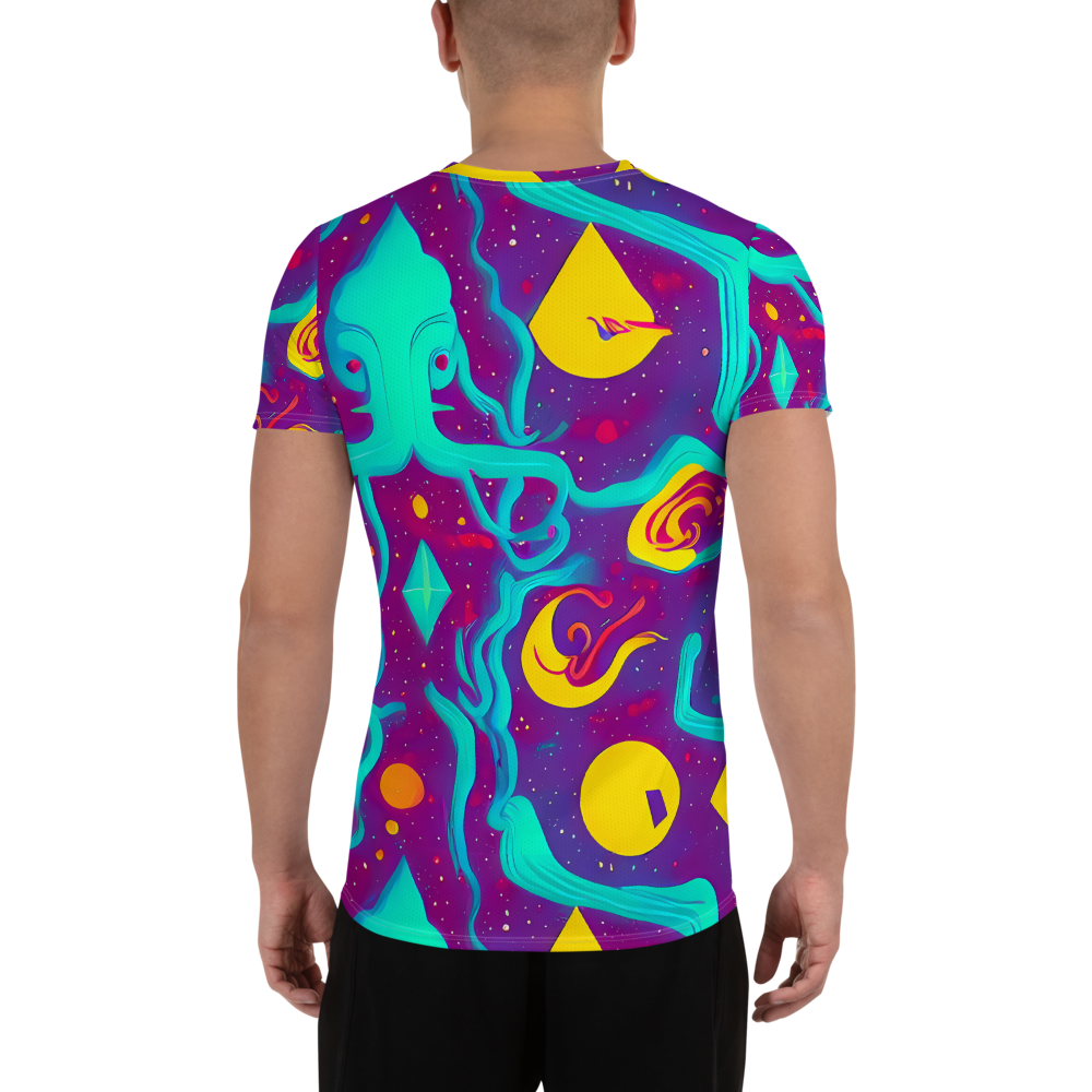 Men's Athletic T-Shirt - Cosmic Current