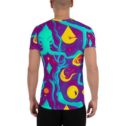 Men's Athletic T-Shirt - Cosmic Current