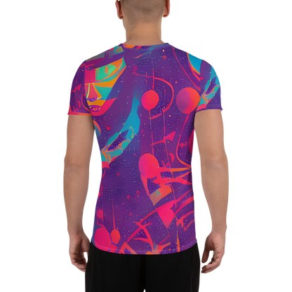 Men's Athletic T-Shirt - Spheric Rhapsody