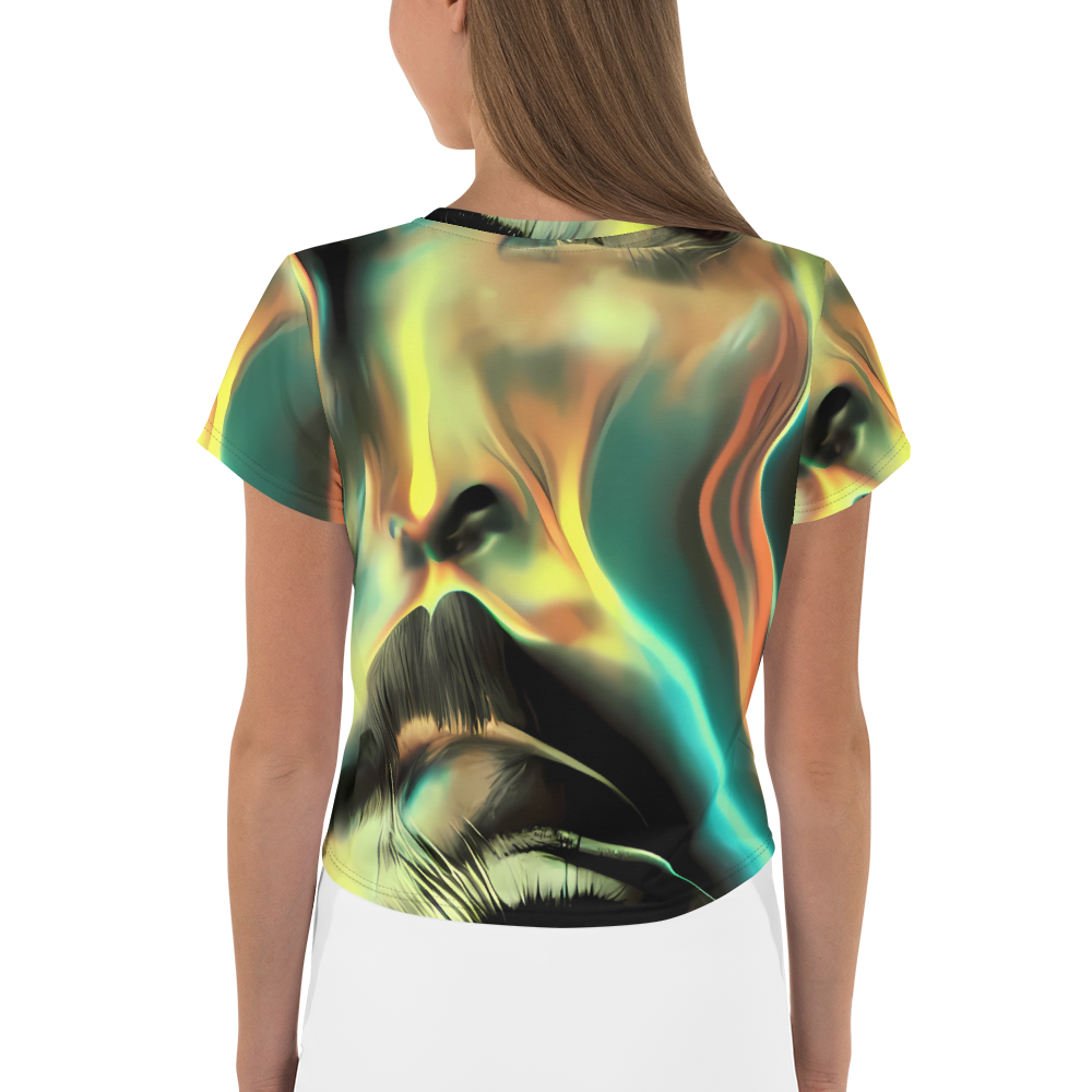 Women's Crop Tee - Newtonian Visage