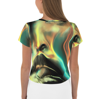 Women's Crop Tee - Newtonian Visage