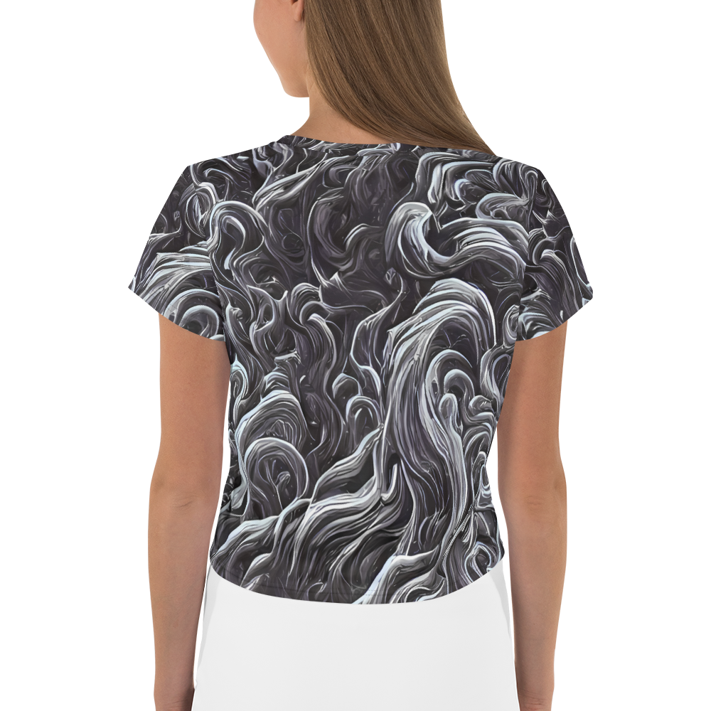 Women's Crop Tee - Savrasov Swirls