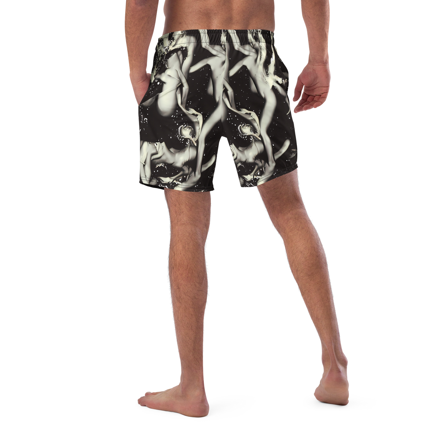 Swim Trunks - Newton's Silhouette