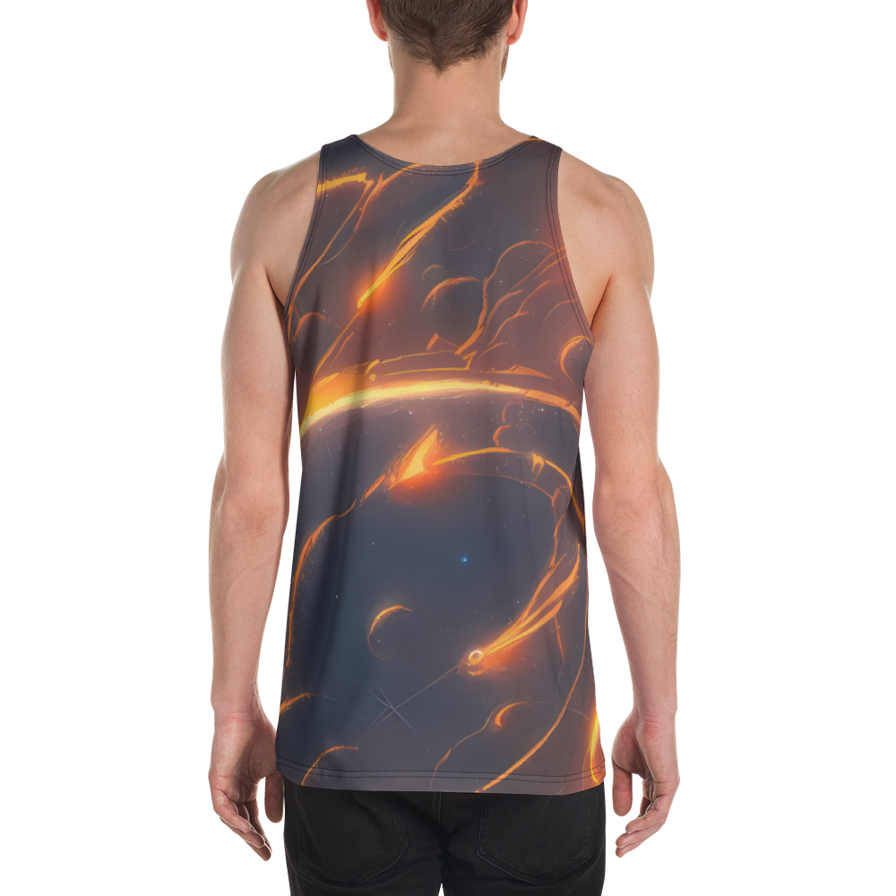 Men's Tank Top - Inferno Spirals