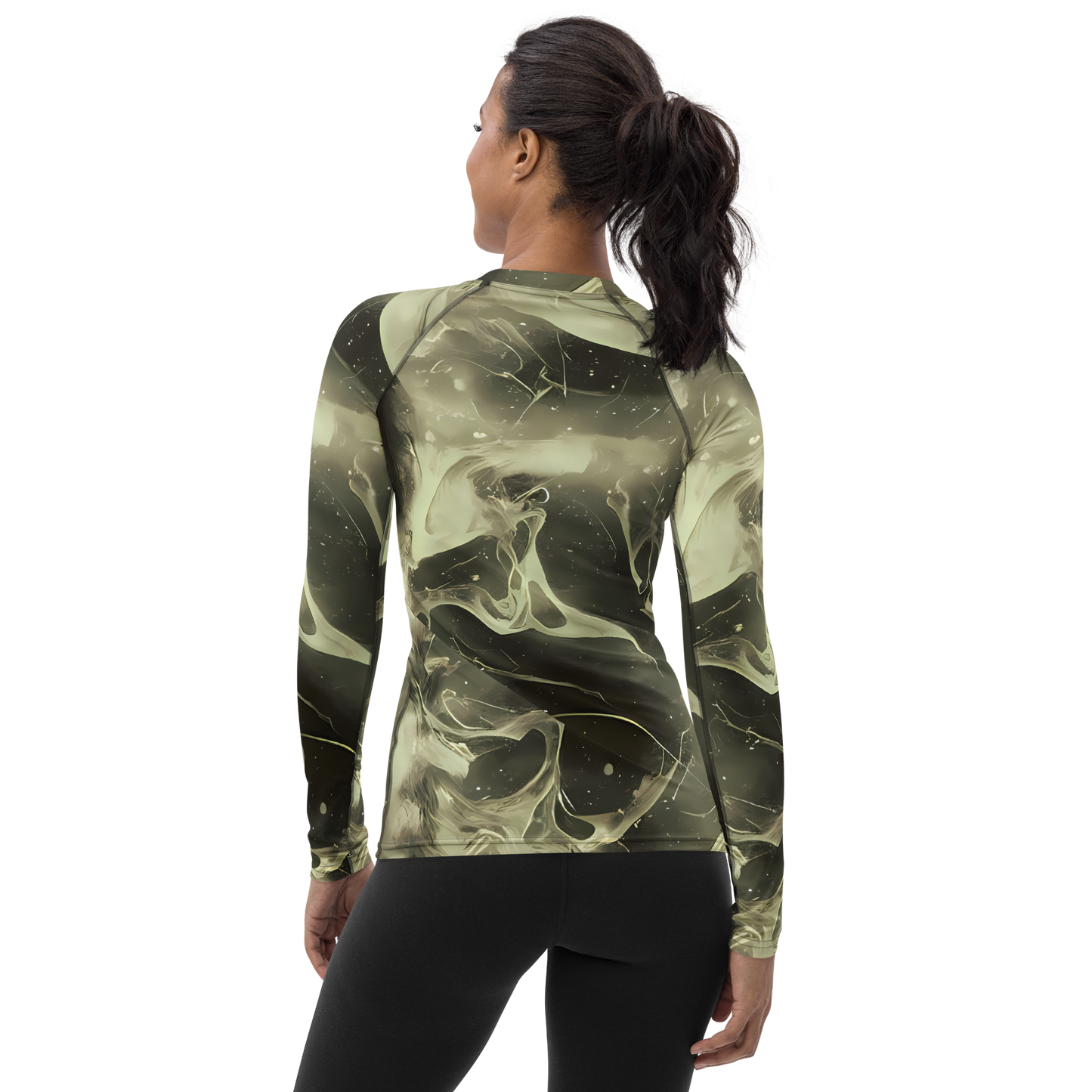 Women's Rash Guard - Biomech Whirl