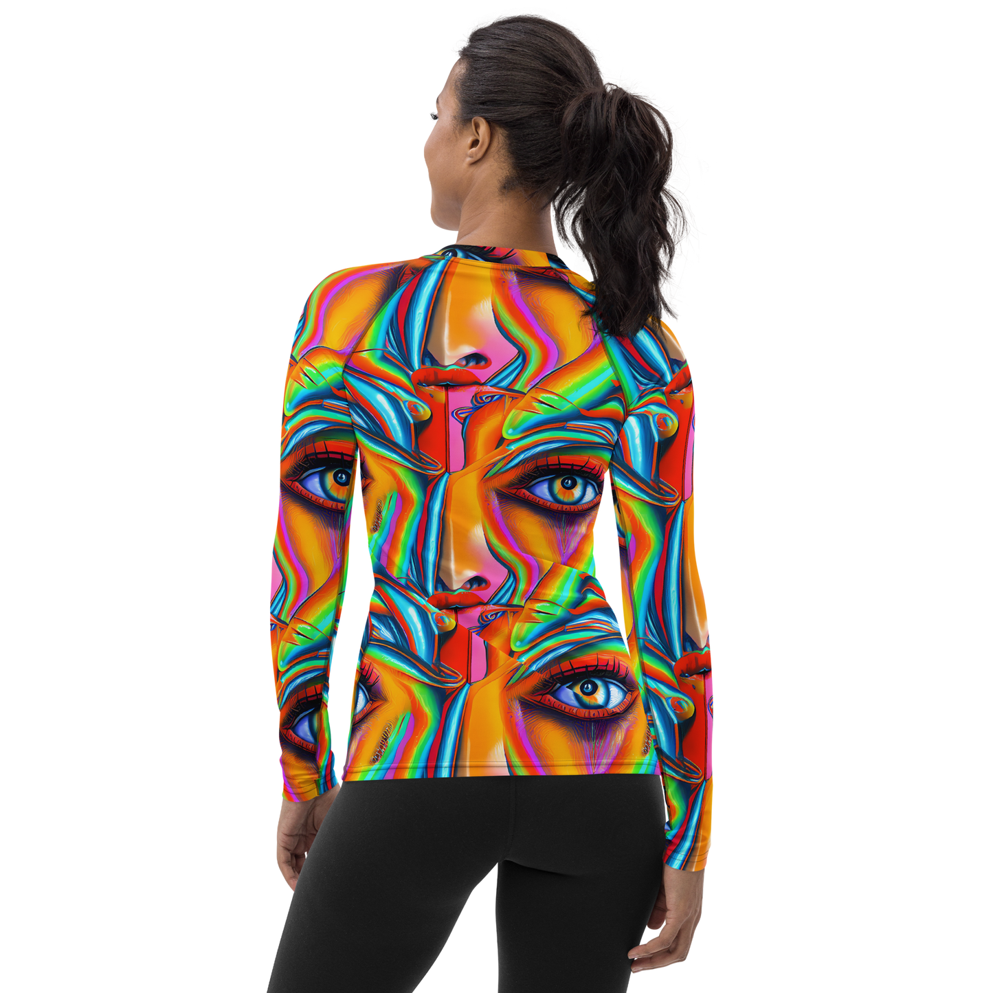 Women's Rash Guard - Kaleidovisions