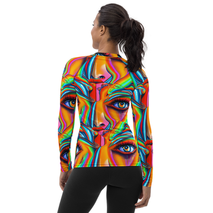 Women's Rash Guard - Kaleidovisions