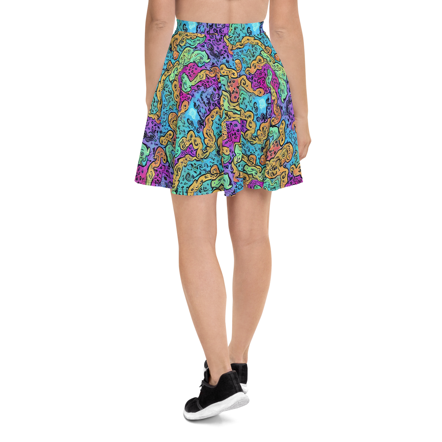 Skater Skirt - Intergalactic Graffiti