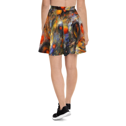 Skater Skirt - Brushstroke Blaze