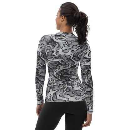 Women's Rash Guard - Mashburn Swirls