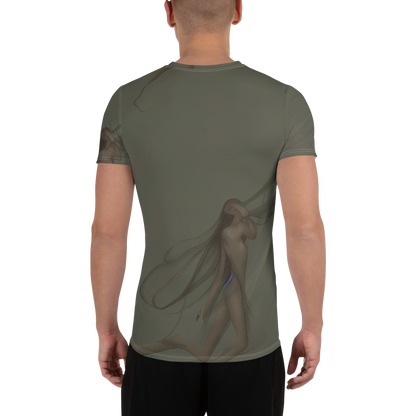 Men's Athletic T-Shirt - Valsecchi's Veil
