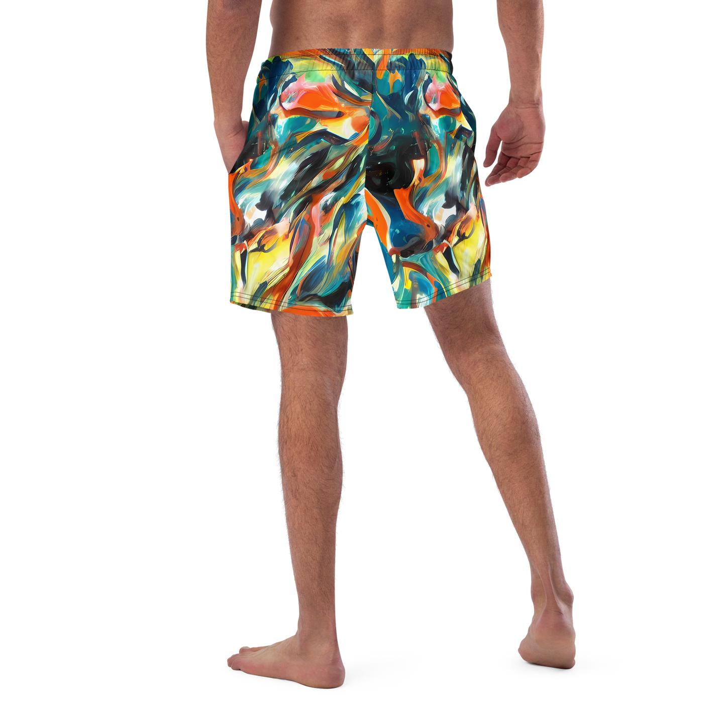 Swim Trunks - Chromatic Vortex