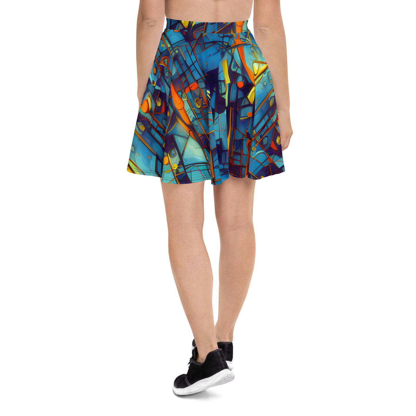 Skater Skirt - Abstract Eddy