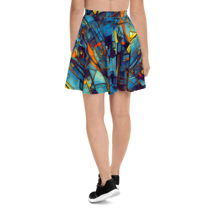 Skater Skirt - Abstract Eddy