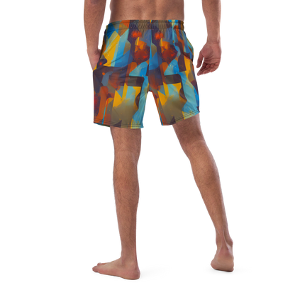 Swim Trunks - Cubist Dusk