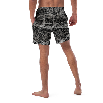 Swim Trunks - Monochrome Mesh