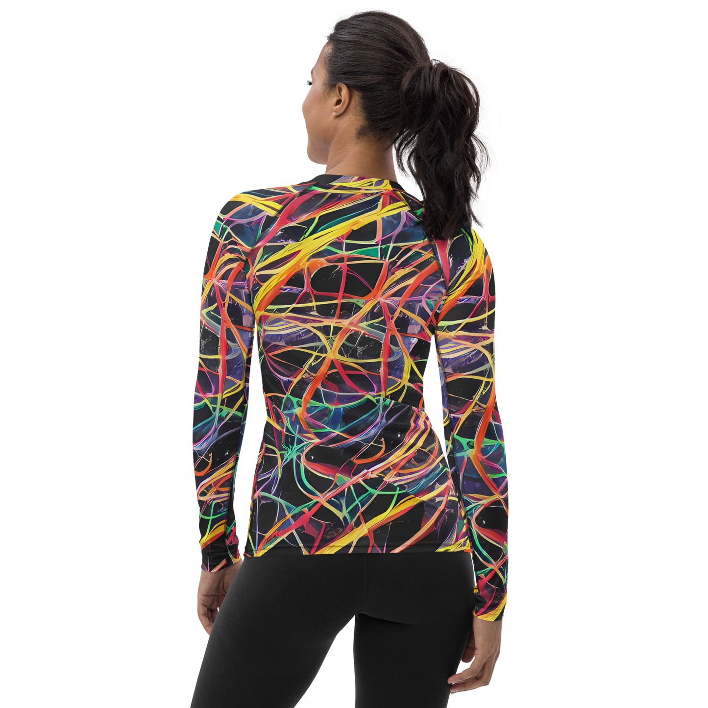 Women's Rash Guard - Acconci Twirl