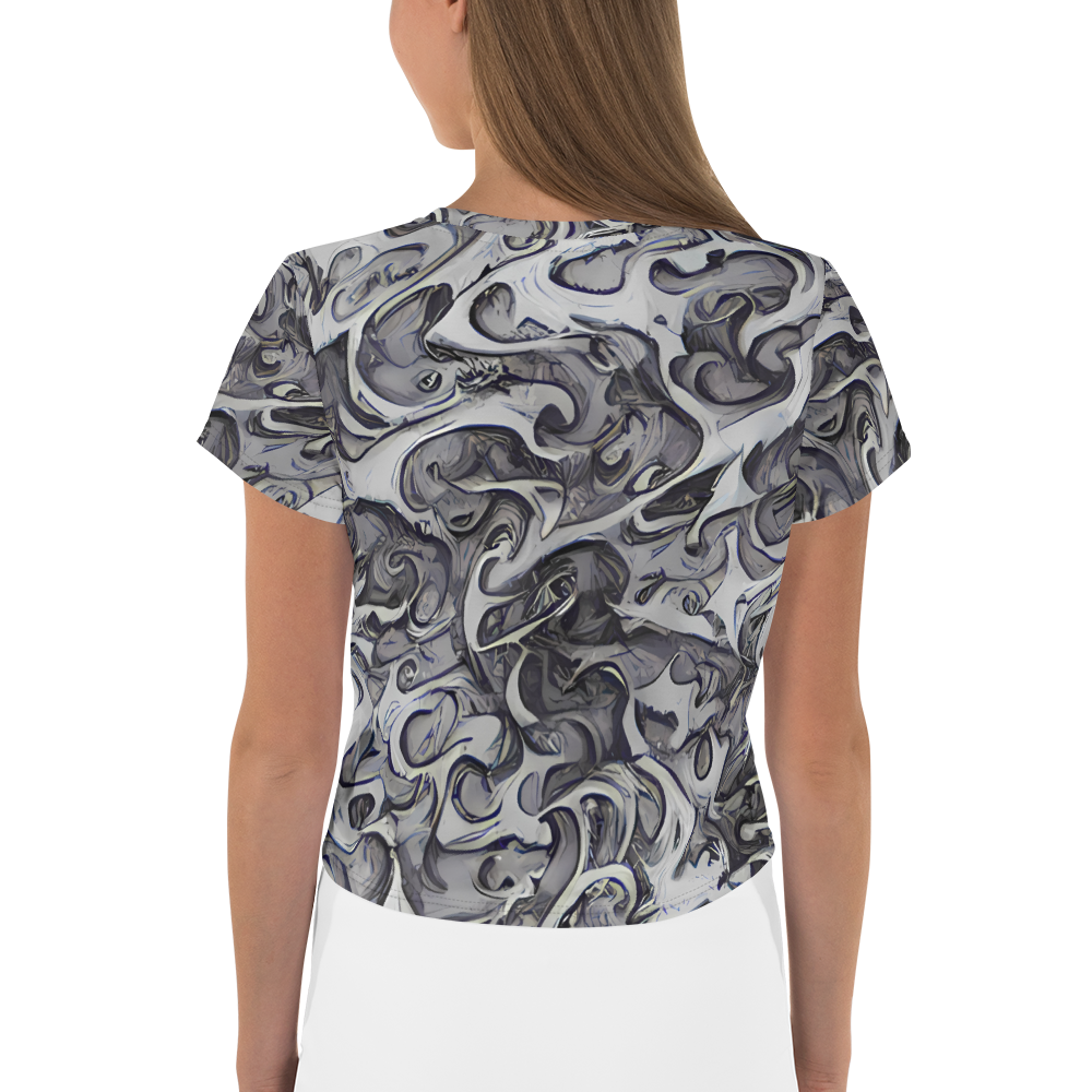 Women's Crop Tee - Mashburn Swirls