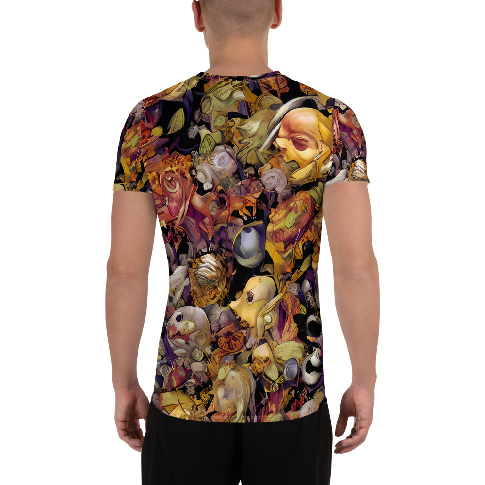 Men's Athletic T-Shirt - Arcimboldo Abundance