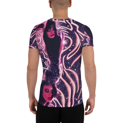 Men's Athletic T-Shirt - Stardust Siren