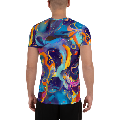 Men's Athletic T-Shirt - Whimsical Fusion