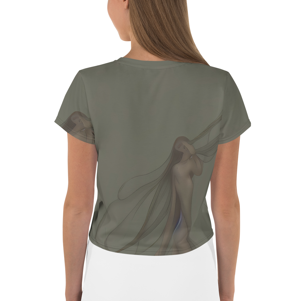 Women's Crop Tee - Valsecchi's Veil