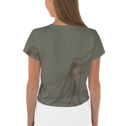 Women's Crop Tee - Valsecchi's Veil