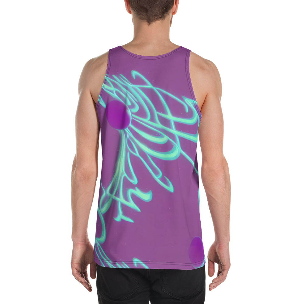 Men's Tank Top - Neon Drift