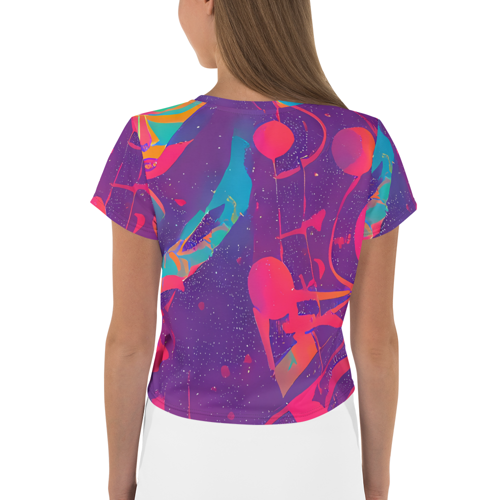 Women's Crop Tee - Spheric Rhapsody