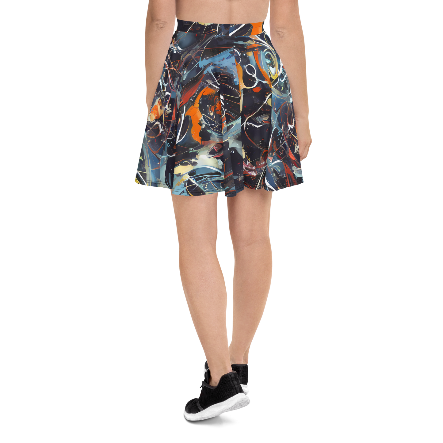 Skater Skirt - Neo-Splash Labyrinth