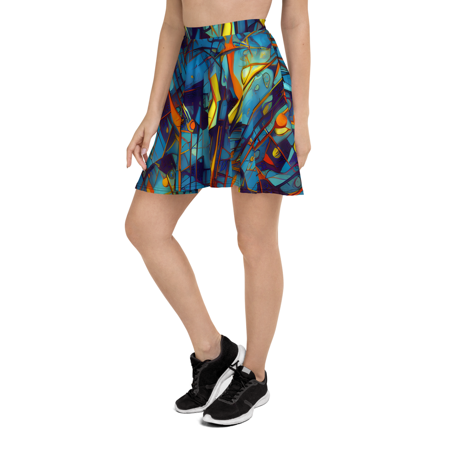 Skater Skirt - Abstract Eddy