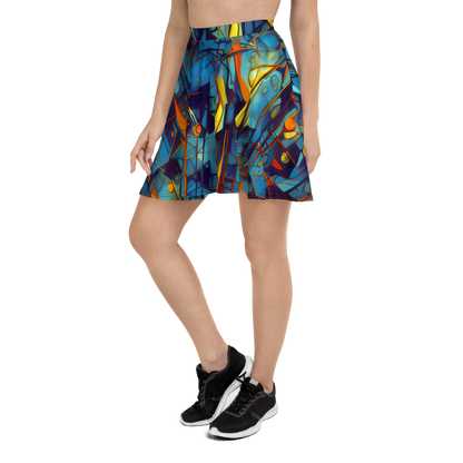 Skater Skirt - Abstract Eddy