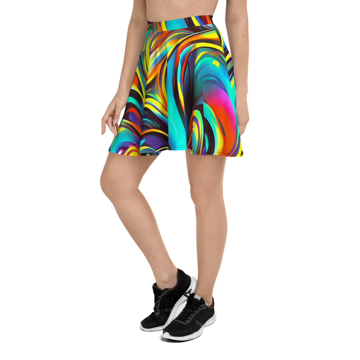 Skater Skirt - Cyber Surge