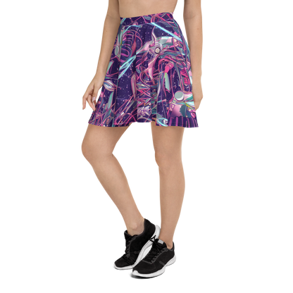 Skater Skirt - Neo-Tokyo Twirl