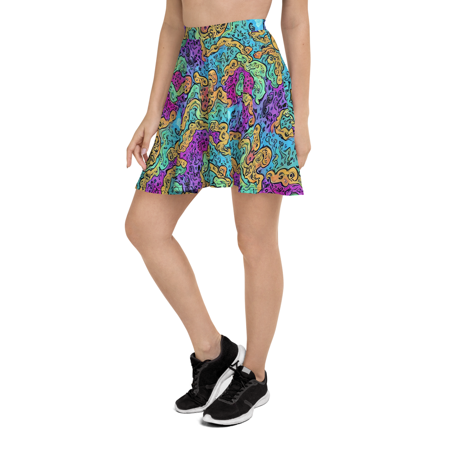 Skater Skirt - Intergalactic Graffiti