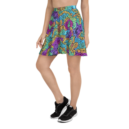 Skater Skirt - Intergalactic Graffiti